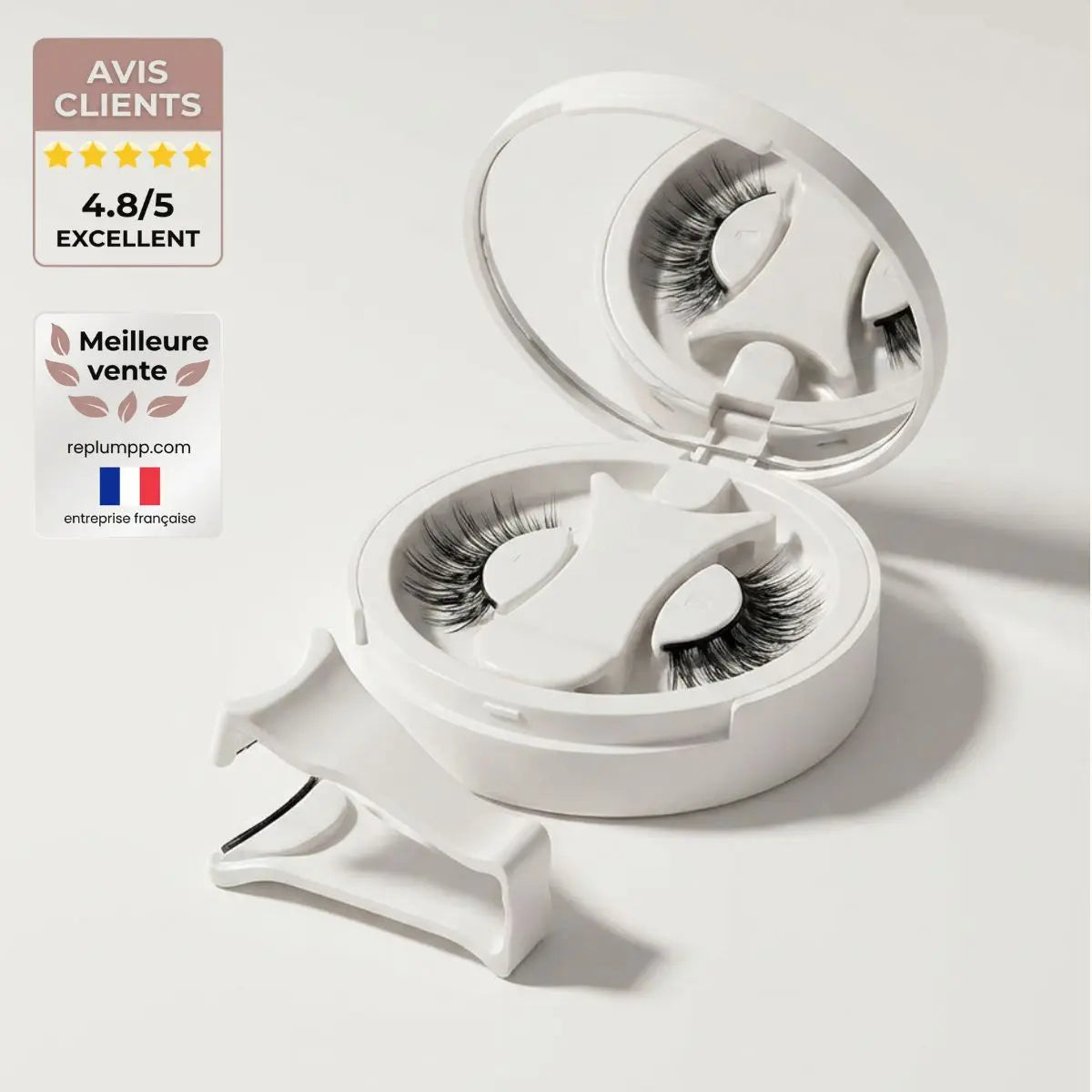 Faux cils magnétiques sans colle